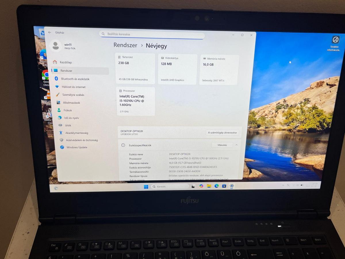 Fujitsu LIFEBOOK U7510 